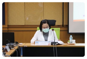 อาจารย์ ดร.กาญจนา สุจีนะพงษ์ รองคณบดีฝ่ายบริหาร ประธานการประชุมคณะกรรมการบริหารคณะครุศาสตร์"ราชภัฏก้าวไกลสู่ Mice University"ครั้งที่ 2/2564 อาจารย์ ดร.กาญจนา สุจีนะพงษ์ รองคณบดีฝ่ายบริหาร ประธานการประชุมคณะกรรมการบริหารคณะครุศาสตร์"ราชภัฏก้าวไกลสู่ Mice University"ครั้งที่ 2/2564